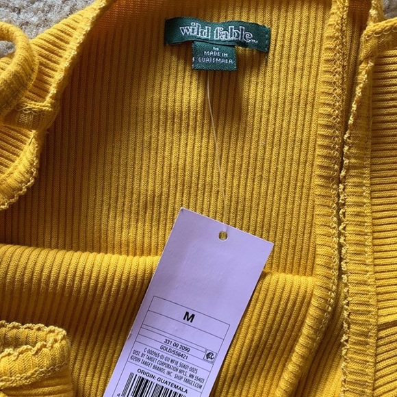 yellow tank - Picture 2 of 2